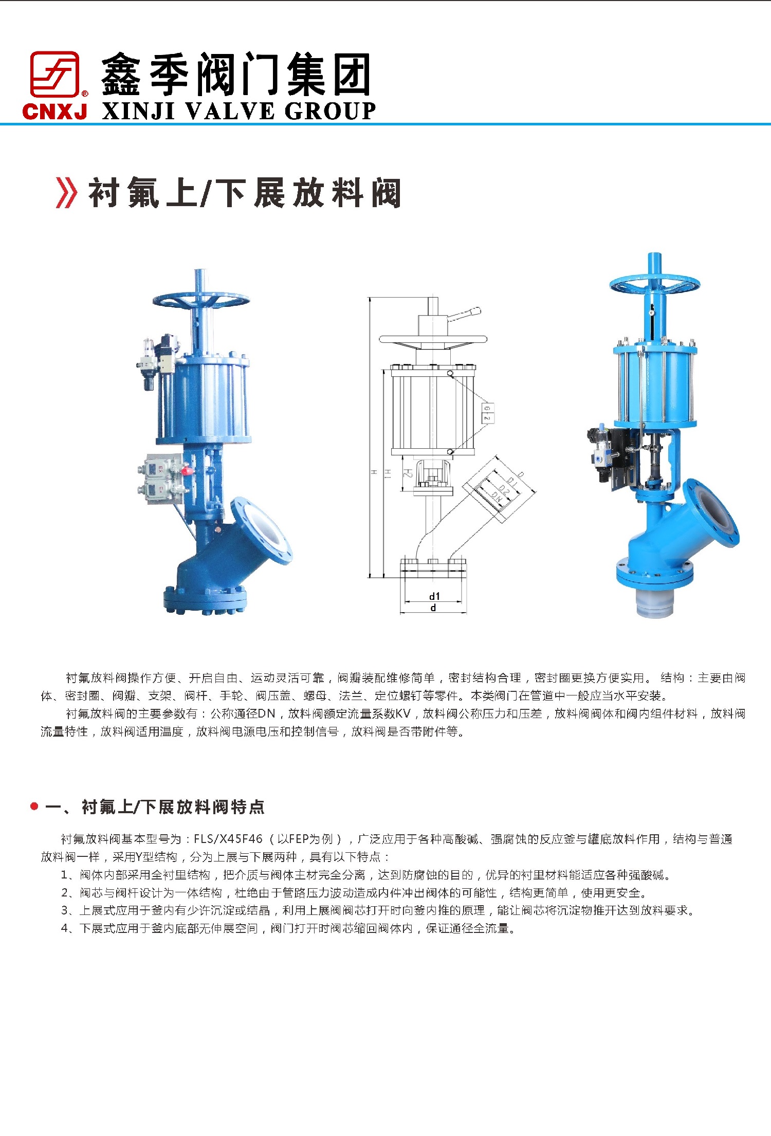 CNXJ襯氟上展放料閥FLS645F46與閘閥的對比與應(yīng)用分析